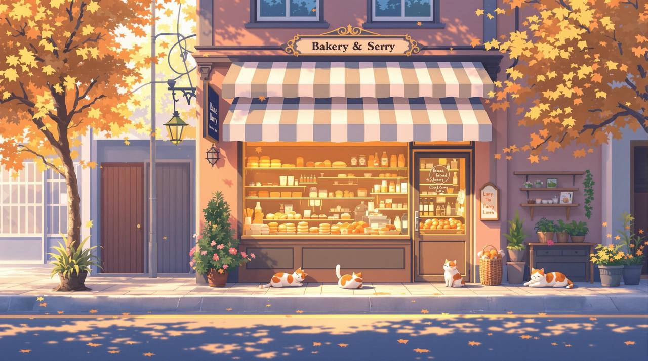 日本短剧治愈动画作品《面包店的温暖》 - 温情日常