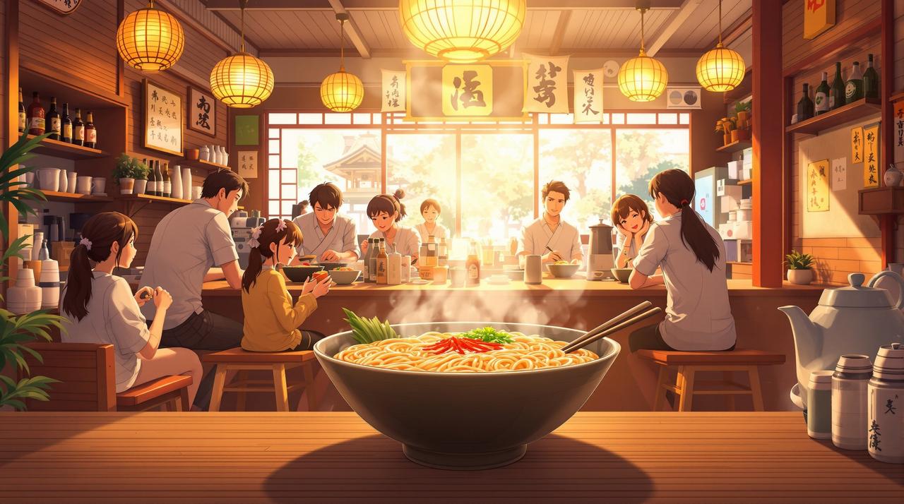 日本短剧品牌治愈动画《一碗热汤》—— 日式拉面连锁品牌形象升级 日本短剧客户案例 - 品牌治愈动画《一碗热汤》—— 日式拉面连锁品牌形象升级
